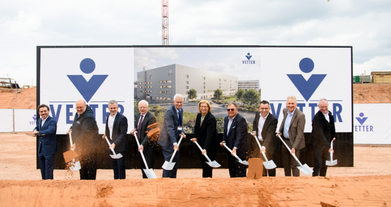 Vetter breaks ground on new production site in Saarlouis
