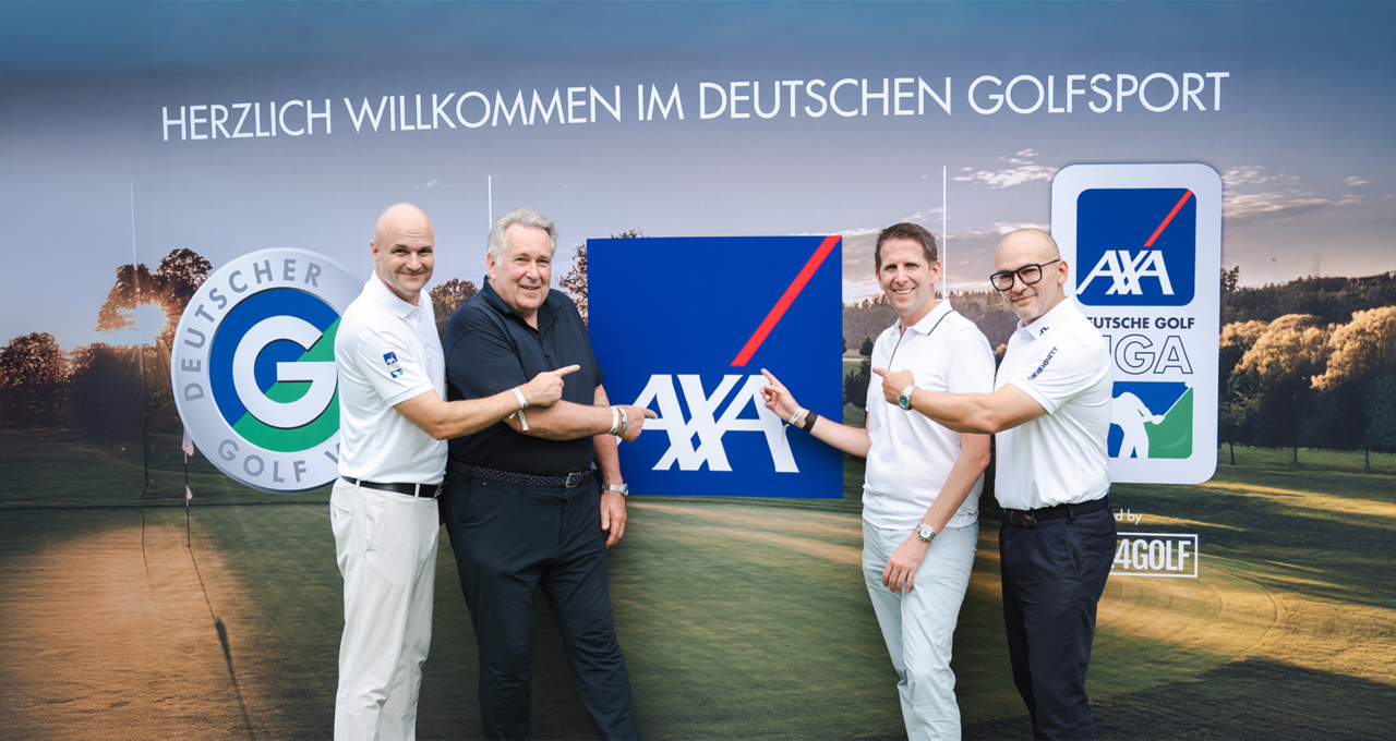 AXA wird Titelpartner der Deutschen Golf Liga ab 2027
