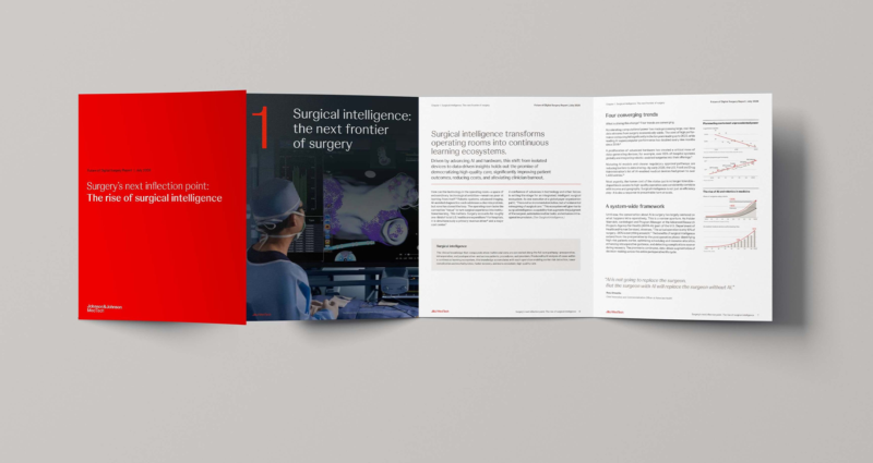 Johnson &amp; Johnson publishes report on surgical intelligence