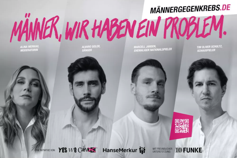„Men, We Have a Problem!“ – New Cancer Awareness Campaign Launched