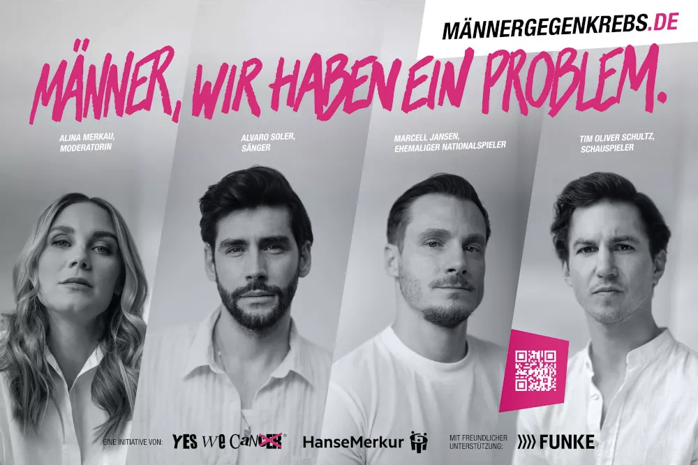 „Männer, wir haben ein Problem!“ – Initiative für mehr Krebsvorsorge gestartet