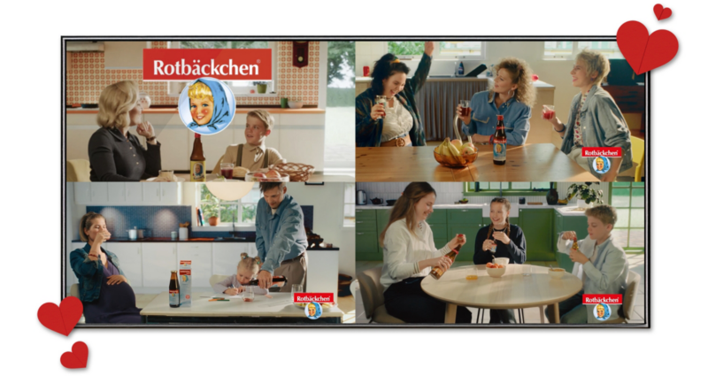 Rotbäckchen returns with emotional TV spot