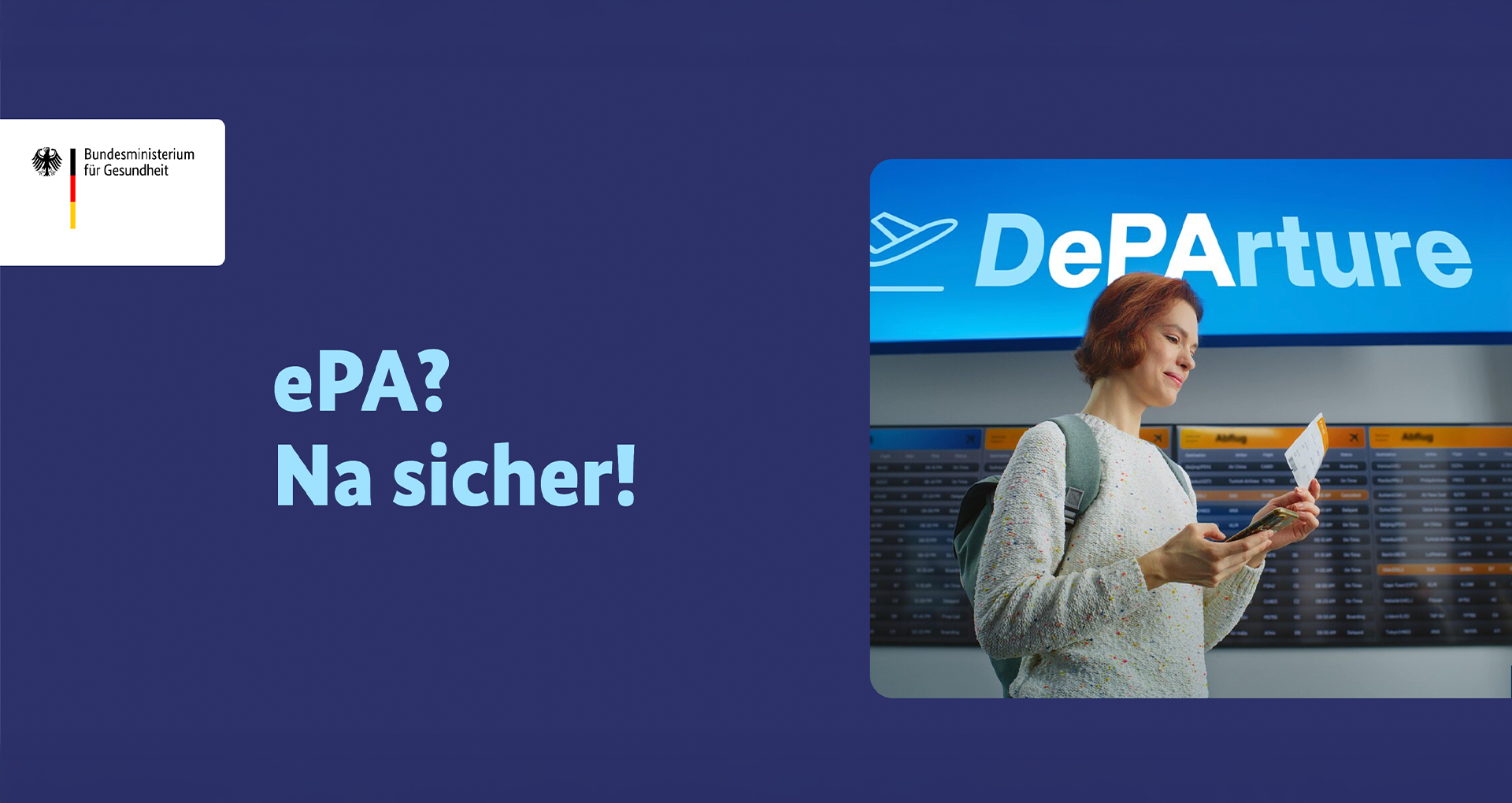 ePA? Na sicher! Neue Informationskampagne des BMG gestartet