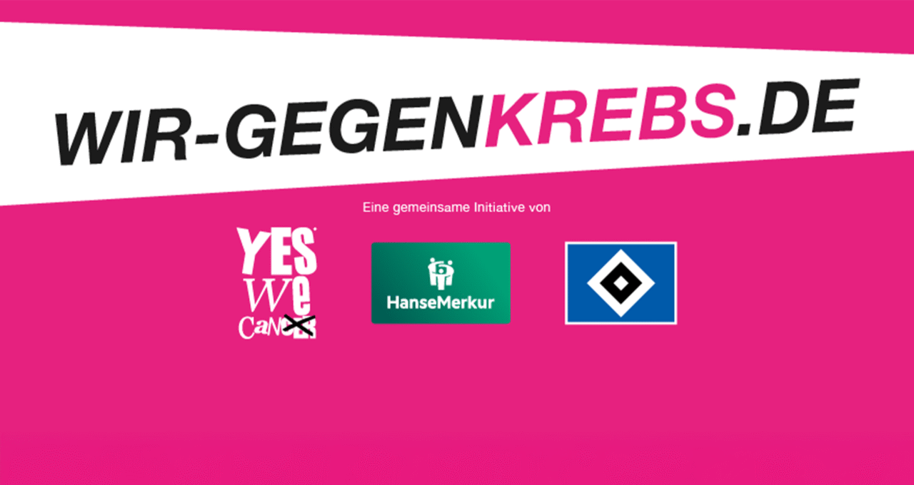 „Wir gegen Krebs“: HSV läuft mit Botschaft fürs Leben auf